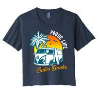 Pogue Life Banks Bronco Van Outer Women's Crop Top Tee