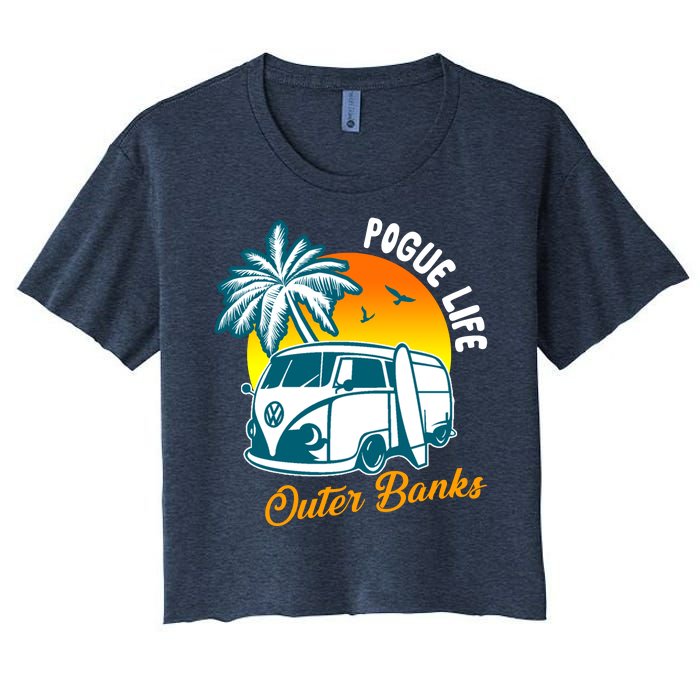 Pogue Life Banks Bronco Van Outer Women's Crop Top Tee