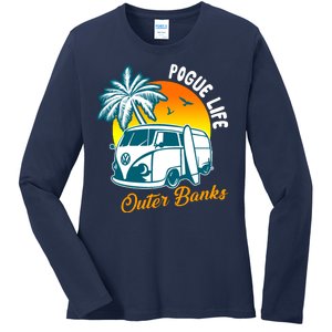 Pogue Life Banks Bronco Van Outer Ladies Long Sleeve Shirt