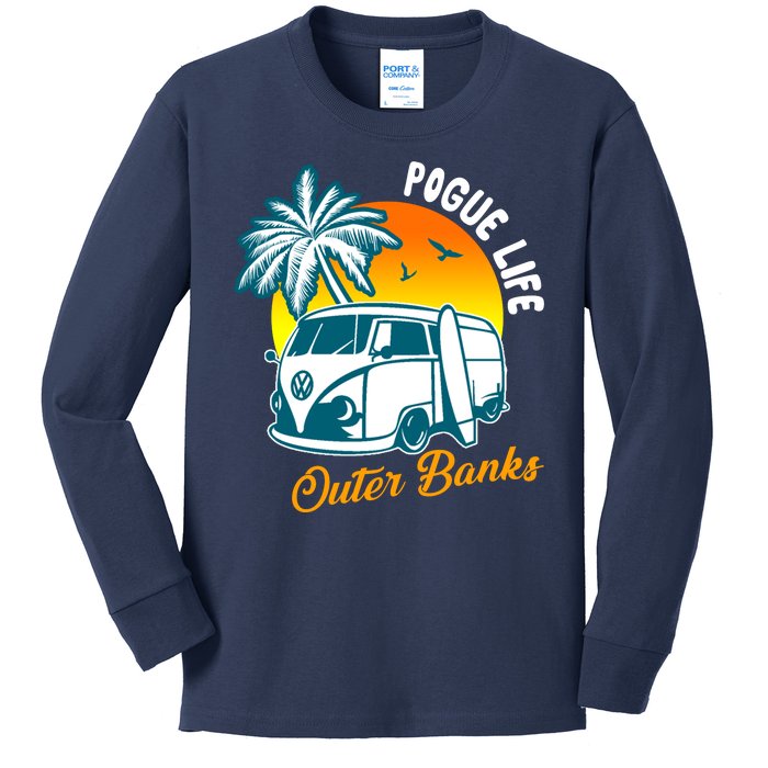 Pogue Life Banks Bronco Van Outer Kids Long Sleeve Shirt