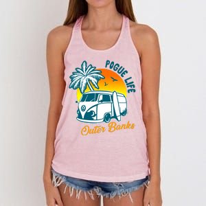 Pogue Life Banks Bronco Van Outer Women's Knotted Racerback Tank