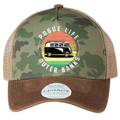 Pogue Life Retro Hippy Bus Legacy Tie Dye Trucker Hat
