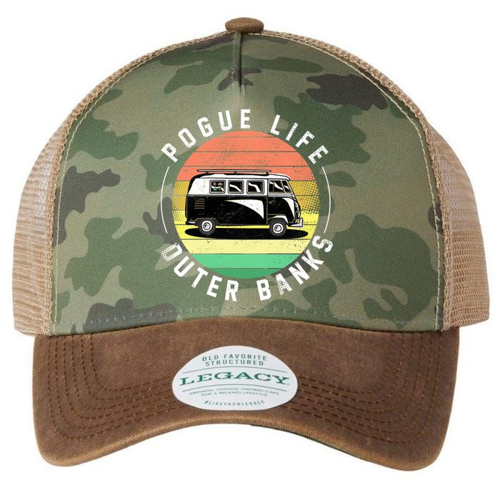 Pogue Life Retro Hippy Bus Legacy Tie Dye Trucker Hat
