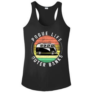 Pogue Life Retro Hippy Bus Ladies PosiCharge Competitor Racerback Tank