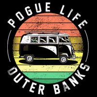Pogue Life Retro Hippy Bus Cropped Pullover Crew