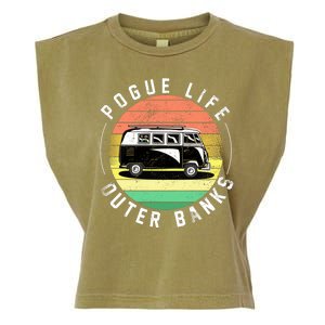 Pogue Life Retro Hippy Bus Garment-Dyed Women's Muscle Tee