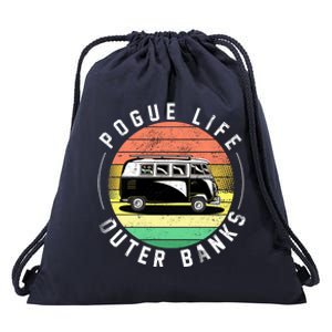 Pogue Life Retro Hippy Bus Drawstring Bag