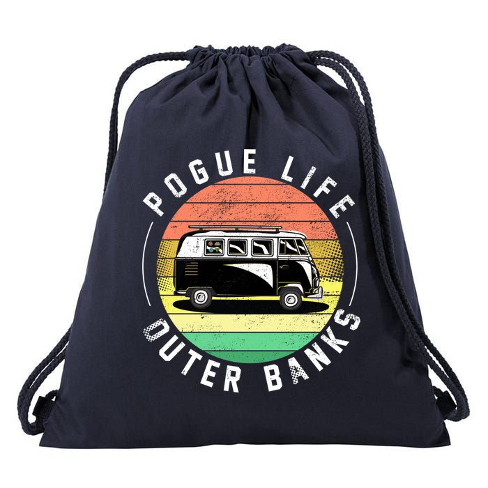 Pogue Life Retro Hippy Bus Drawstring Bag