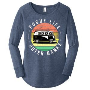 Pogue Life Retro Hippy Bus Women's Perfect Tri Tunic Long Sleeve Shirt