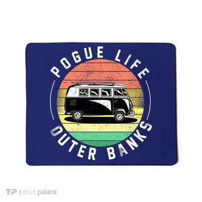 Pogue Life Retro Hippy Bus Mousepad