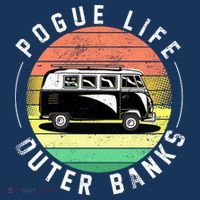 Pogue Life Retro Hippy Bus Poster