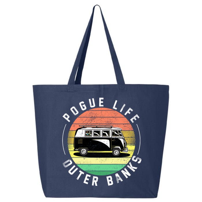 Pogue Life Retro Hippy Bus 25L Jumbo Tote