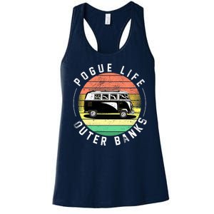 Pogue Life Retro Hippy Bus Women's Racerback Tank