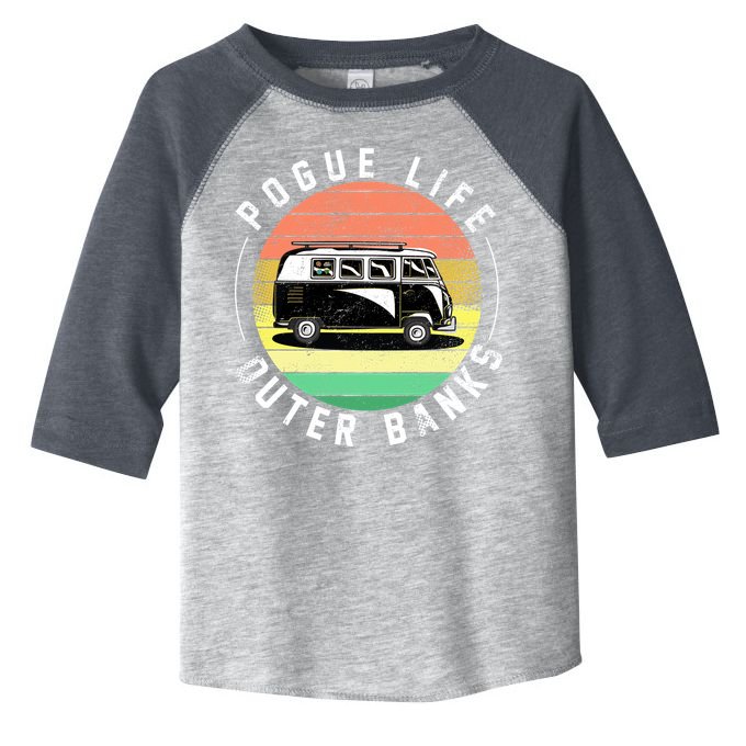 Pogue Life Retro Hippy Bus Toddler Fine Jersey T-Shirt