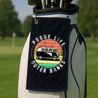 Pogue Life Retro Hippy Bus Golf Towel