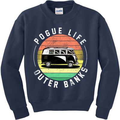 Pogue Life Retro Hippy Bus Kids Sweatshirt