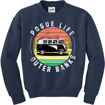 Pogue Life Retro Hippy Bus Kids Sweatshirt