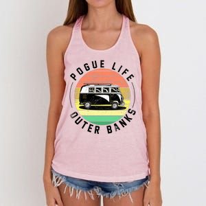 Pogue Life Retro Hippy Bus Women's Knotted Racerback Tank