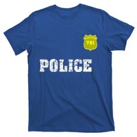 Police Officer Halloween For Costume T-Shirt