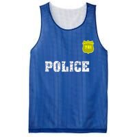 Police Officer Halloween For Costume Mesh Reversible Basketball Jersey Tank