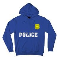 Police Officer Halloween For Costume Tall Hoodie