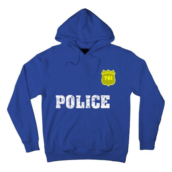 Police Officer Halloween For Costume Tall Hoodie