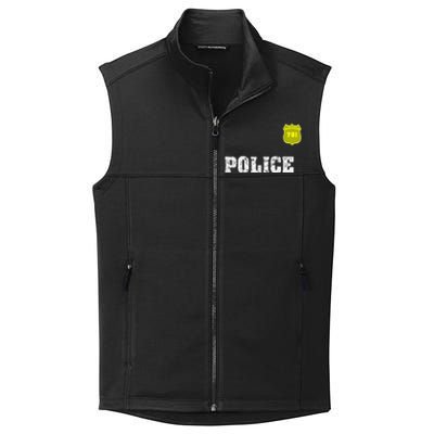 Police Officer Halloween For Costume Collective Smooth Fleece Vest