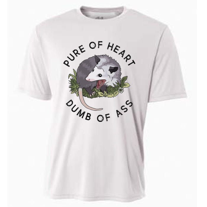 Pure Of Heart Dumb Of Ass Funny Sayings Fantasy Cooling Performance Crew T-Shirt