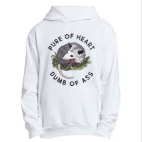 Pure Of Heart Dumb Of Ass Funny Sayings Fantasy Urban Pullover Hoodie