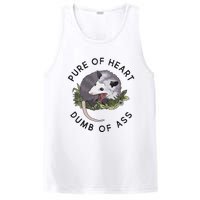 Pure Of Heart Dumb Of Ass Funny Sayings Fantasy PosiCharge Competitor Tank