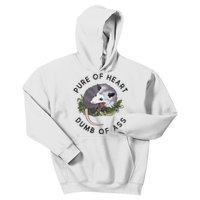 Pure Of Heart Dumb Of Ass Funny Sayings Fantasy Kids Hoodie