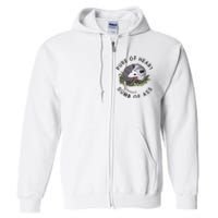 Pure Of Heart Dumb Of Ass Funny Sayings Fantasy Full Zip Hoodie