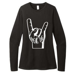 Pogue Life Outer Banks Hand Sign Womens CVC Long Sleeve Shirt