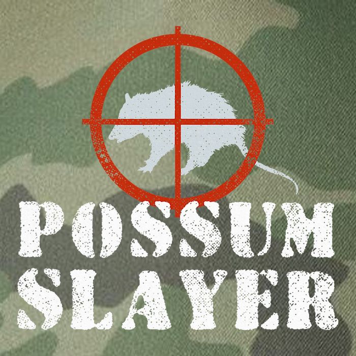 Possum Opossum Hunting Legacy Tie Dye Trucker Hat
