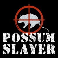 Possum Opossum Hunting Button