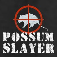 Possum Opossum Hunting Golf Towel