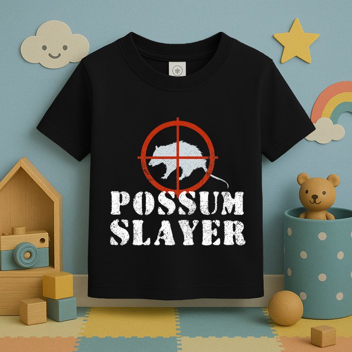 Possum Opossum Hunting Toddler T-Shirt