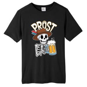 Prost Oktoberfest Halloween Skeleton Tall Fusion ChromaSoft Performance T-Shirt