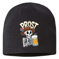 Prost Oktoberfest Halloween Skeleton Sustainable Beanie