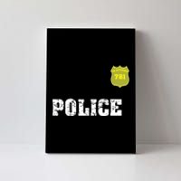 Police Officer Halloween Costume Canvas