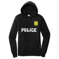 Police Officer Halloween Costume Women's Pullover Hoodie