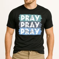 Pray On It Pray Over It Pray Through It Leopard Christian Performance Shirt