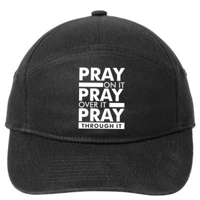 Pray On It 7-Panel Snapback Hat
