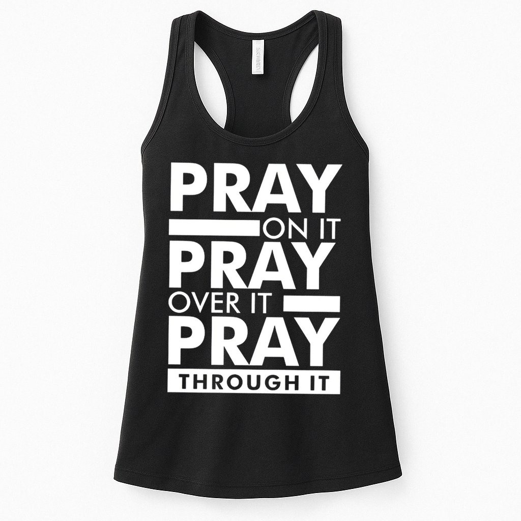Pray On It Womens Tank Top