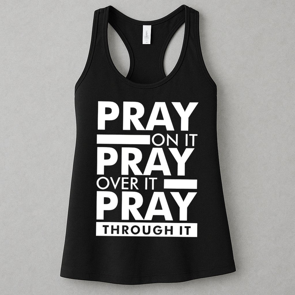 Pray On It Womens Tank Top
