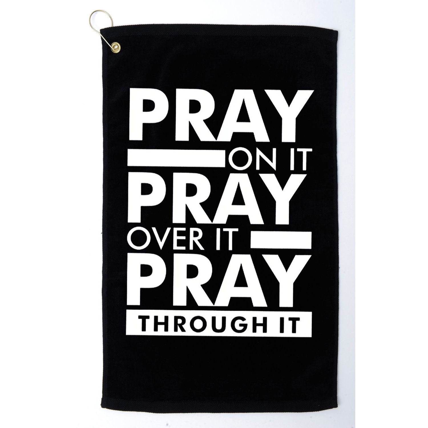Pray On It Golf Towel
