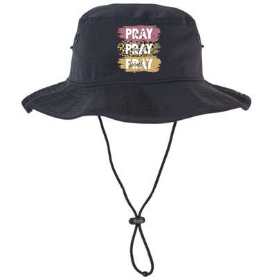 Pray On It Pray Over It Pray Through It Prayer Faith Religious Bucket Hat