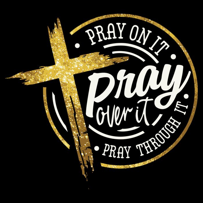 Pray On It Pray Over It Pray Through It Christian Wool Snapback Cap