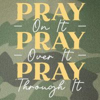 Pray On It Pray Over It Pray Through It Christian Religious Legacy Tie Dye Trucker Hat