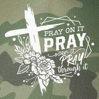 Pray On It Pray Over It Pray Through It Legacy Tie Dye Trucker Hat